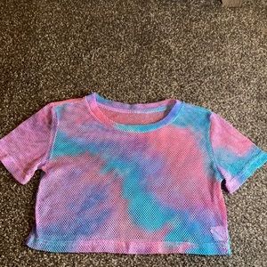 Amazon tie-dye rave top